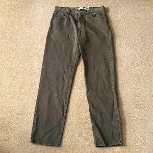 Levi’s Jeans 550. Men’s Olive Green. W34 L34